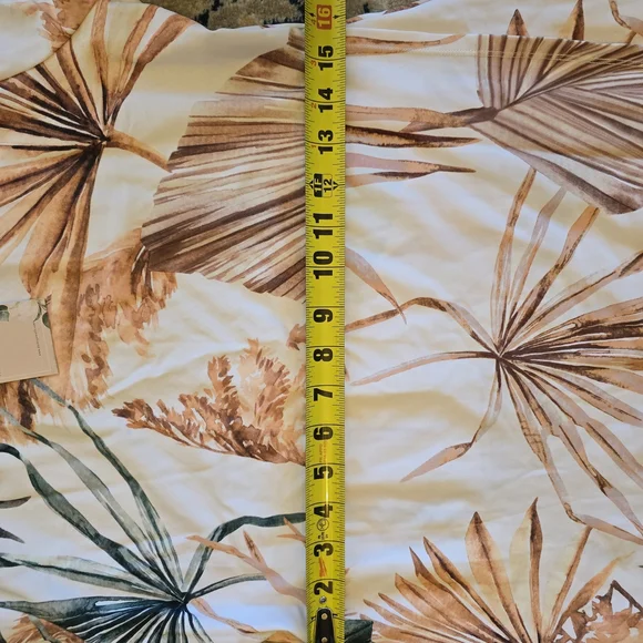 Dainty Jewells Sunset Scene Swimdress with Green and Tan Palm Print - Picture 8 of 9